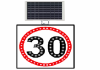 Güneş Enerjili LED’li Hız limit 30KM TT-29  ST-1418